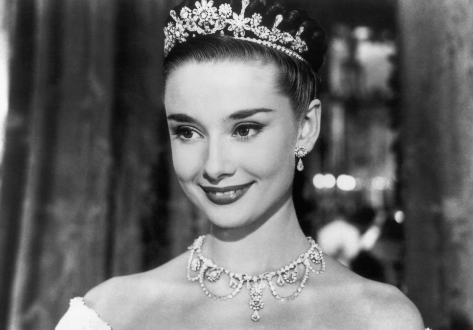 Audrey Hepburn a Római vakációban