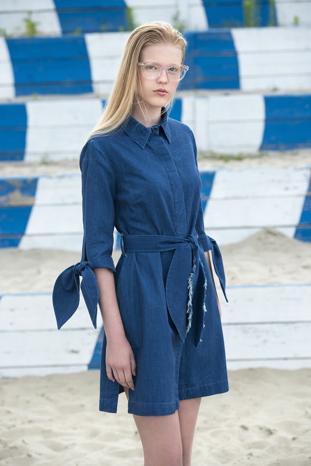 Rendkívül különleges kollekciót készített farmerből ez a magyar tervező