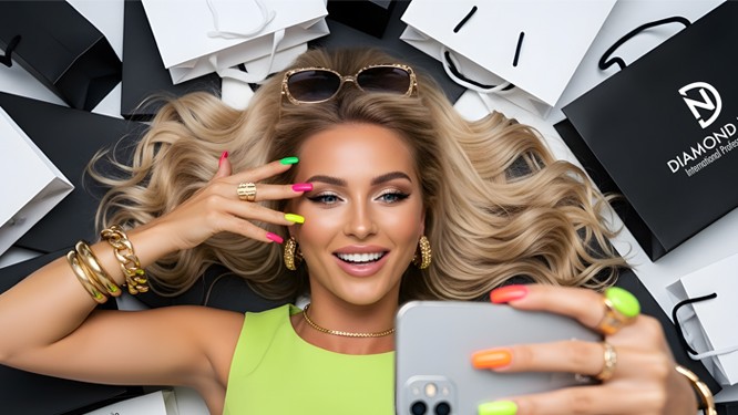 A Diamond Nails prémium csomagolása nemcsak esztétikai élvezet, hanem a minőség ígérete is.