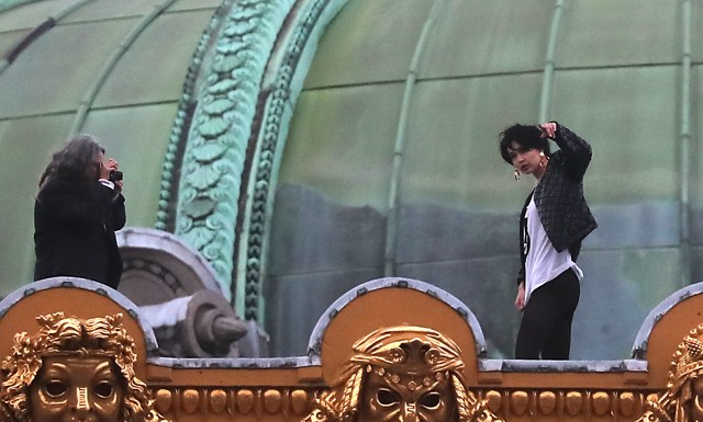 Gigi Hadid fotózáson 