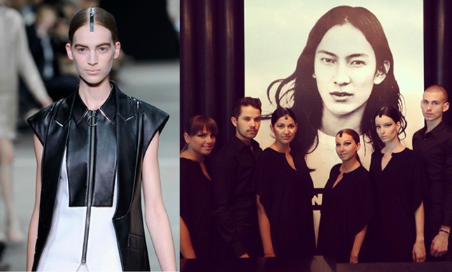 Az eladók a 2013-as tavaszi-nyári Alexander Wang kifutón látott frizurát viselték