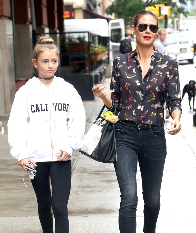 Heidi Klum lánya Leni Samule