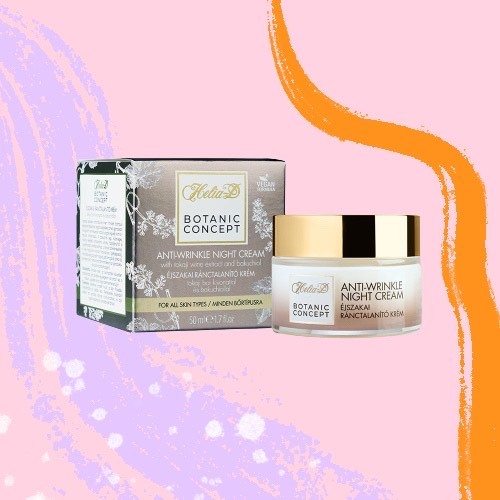 Botanic Concept éjszakai ránctalanító krém HELIA-D 3290 Ft/50 ml