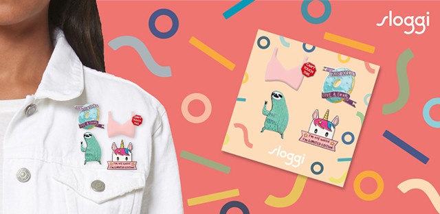 Iszak Eszti, Pintér Ada és Dallos Bogi megnyitották az első SLOGGI üzletet Magyarországon