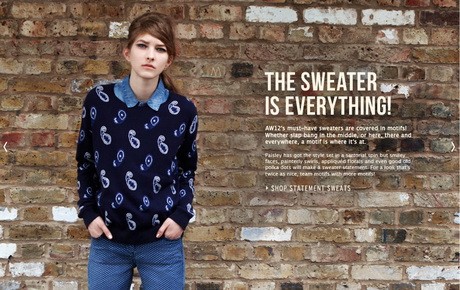 Topshop kampány Henivel