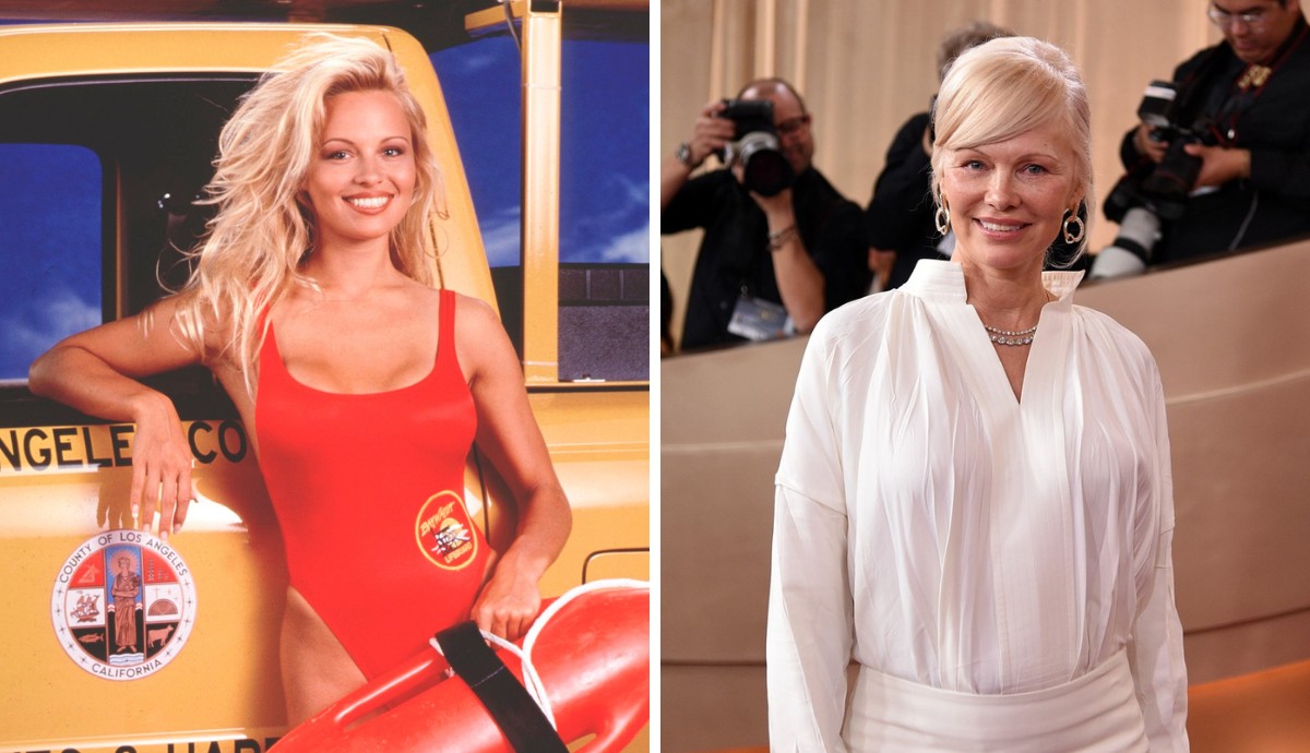Az 58 esztendős Pamela Anderson a Baywatch egyik ikonikus karakterét alakította, a 90-es években valószínűleg a fél világ szerelemes volt belé. A filmezéssel később sem hagyott fel, legutóbb egy tavalyi alkotásban, a Csupasz pisztoly legújabb feldolgozásában láthattuk Liam Neeson partnereként. 