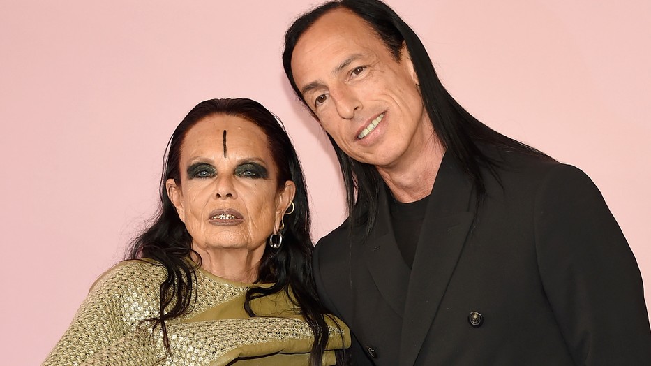 Michele Lamy és Rick Owens a 2017-es CFDA Fashion Awards gálán