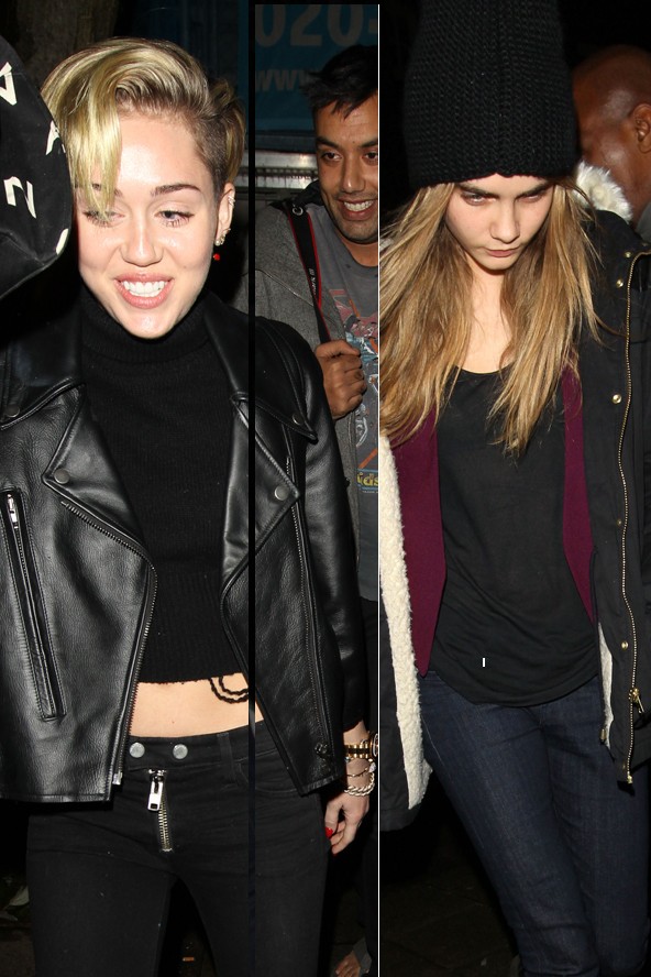 Miley Cyrus Cara Delevingne coffeeshop Amszterdam