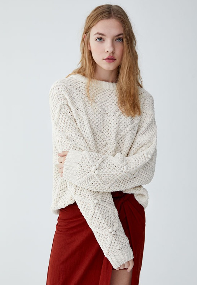 Kötött pulcsi PULL AND BEAR 7995 Ft pullandbear.com