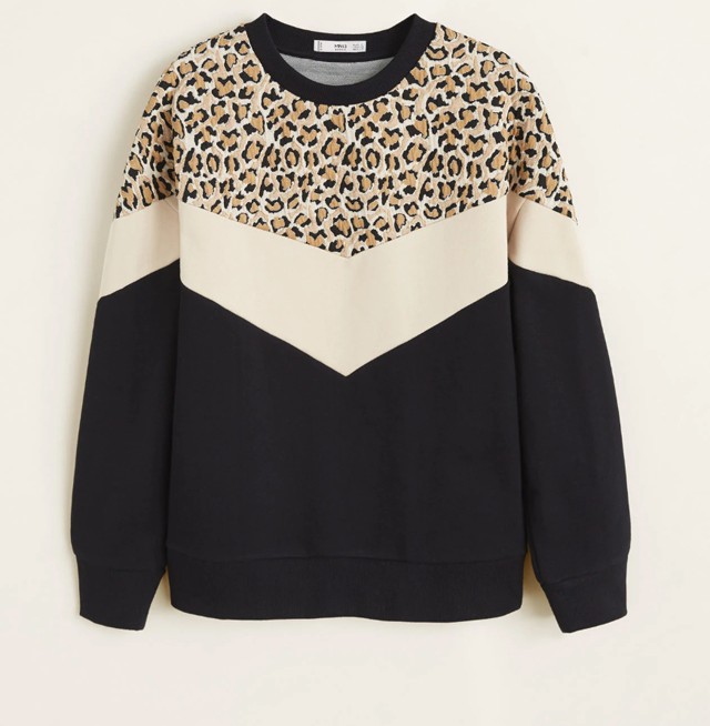 Mintás pulóver MANGO 9995 Ft