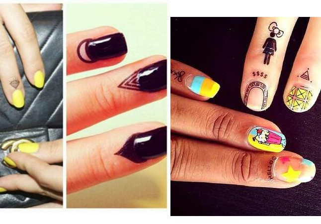 Körömágy-tetoválás. Új őrület!