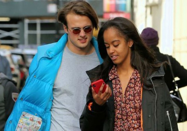 Malia Obama és pasija