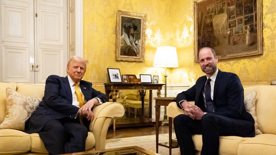 Donald Trump dicsérő szavakkal illette Vilmos herceget