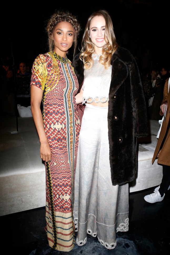 h&m, h&m studio, parizs, divathét, paris fashion week, ciara, suki waterhouse