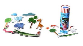 4. A gyerekek játszva ismerhetik meg a dzsungel állatait. Mágneses játék reflexshop.hu 3990 Ft