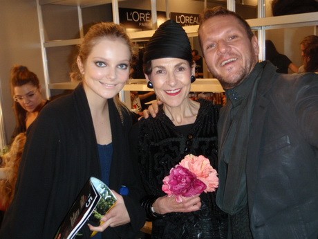 Thiphora, a New York-i stylist hölgy, aki egyéniségével és stílusával lenyűgözte a spanyolokat.