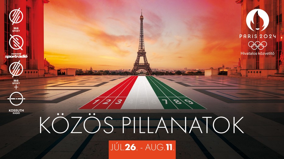 A párizsi olimpia minden jelentős pillanata a közmédia sportcsatornáin