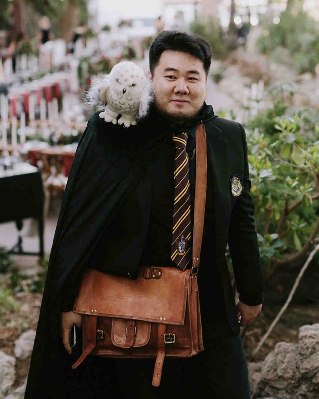 Egy gyönyörű, varázslatos esküvő, amit a Harry Potter világa inspirált