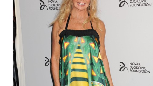 Goldie Hawn vidám és fiatalos