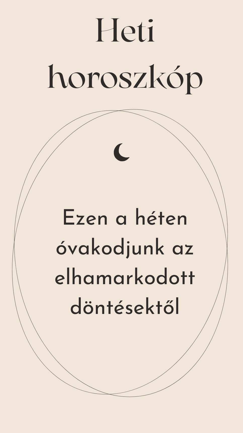 Fogadd meg ezt a tanácsot a héten