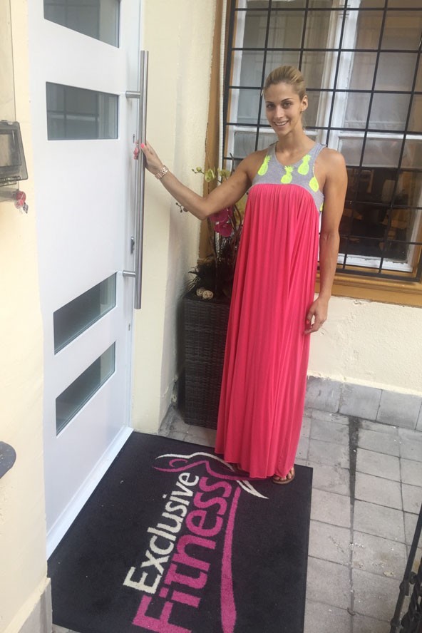 Tápai Szabina kézilabdázó mutatja be stílusát