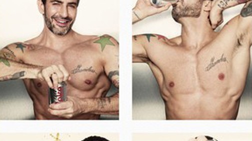 A kigyúrt Marc Jacobs ünnepli a 30 éves Diet Coke-ot