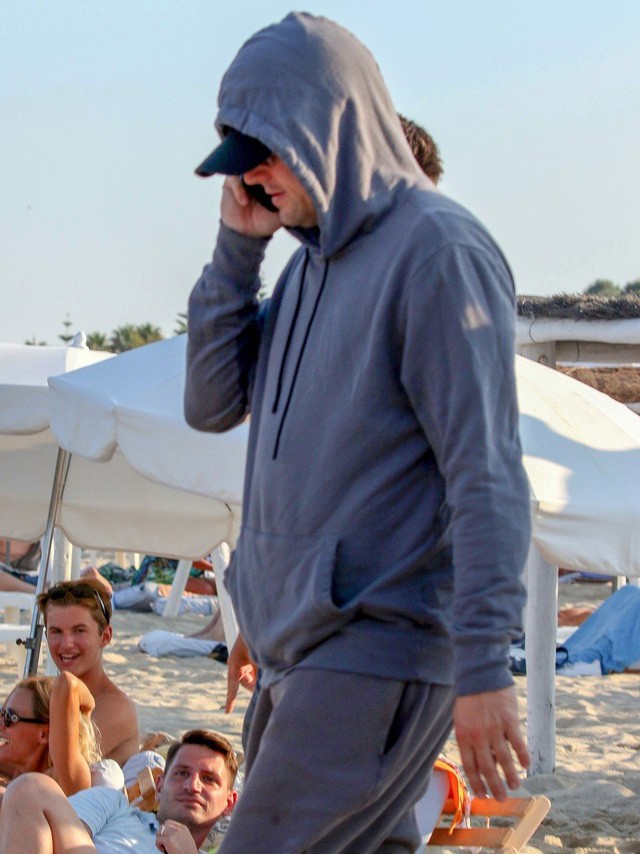 Leonardo DiCaprio a strandon