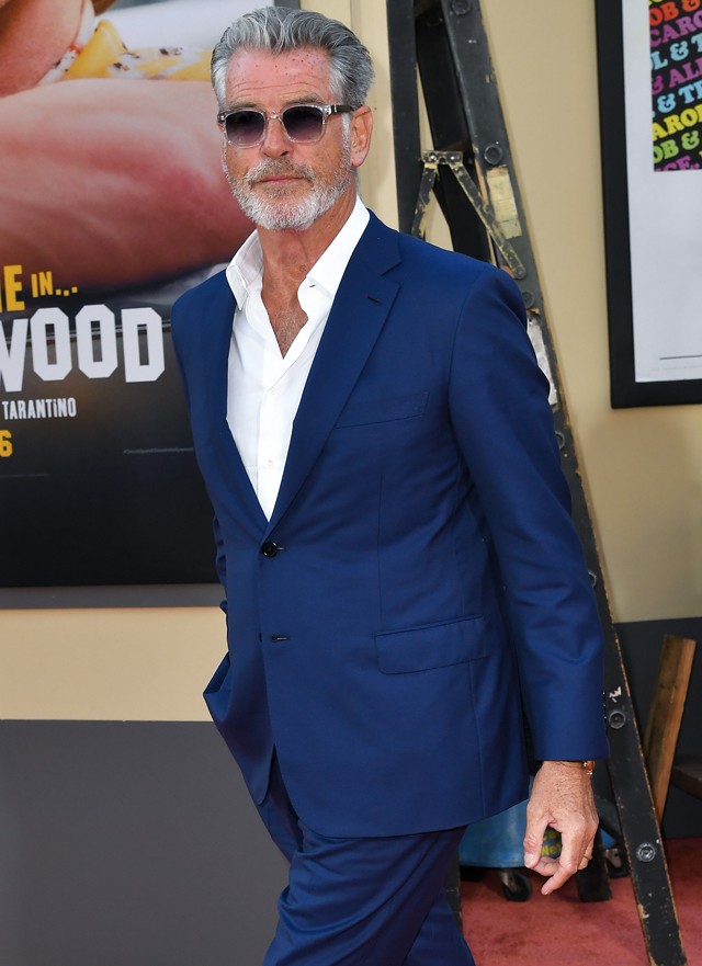 A 66 éves Pierce Brosnan volt a legsármosabb pasi a vörös szőnyegen tegnap este