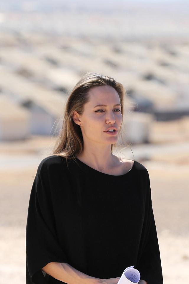 Angelina Jolie Jordánia