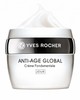 Anti-age Global Sejtregeneráló nappali krém YVES ROCHER 10200 Ft/50 ml (GLAMOUR-kuponnal -40%= 6120 Ft)Gyorsan beszívódik és kiváló sminkalapot képez a bőr felszínén. Használata után a bőr lágy, bársonyos marad. Összetételét úgy alakították ki, hogy a bőr mindennapi hidratációs szükségleteit ki tudja elégíteni. Bio karitévajat és növényi észtereket tartalmaz, ennek köszönhetően textúrája gazdag, könnyen olvadó és nem hagy zsíros érzetet a bőrön.