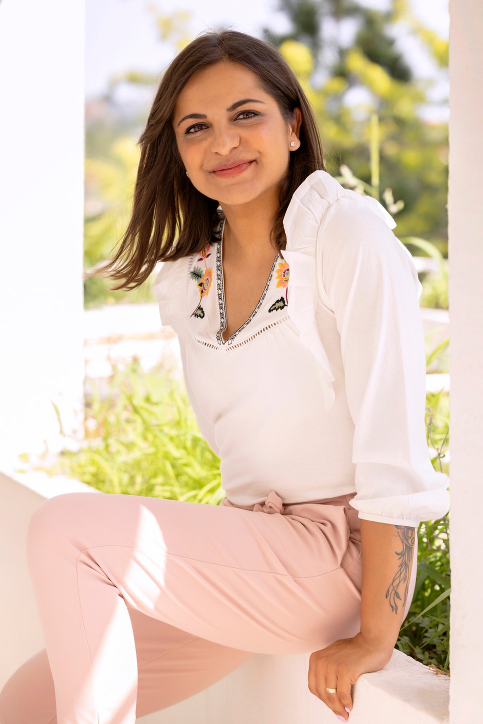 Esztergomi Zsuzsanna, roma nő, anya és szociális munkás