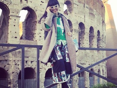 A kontyos kis blogger