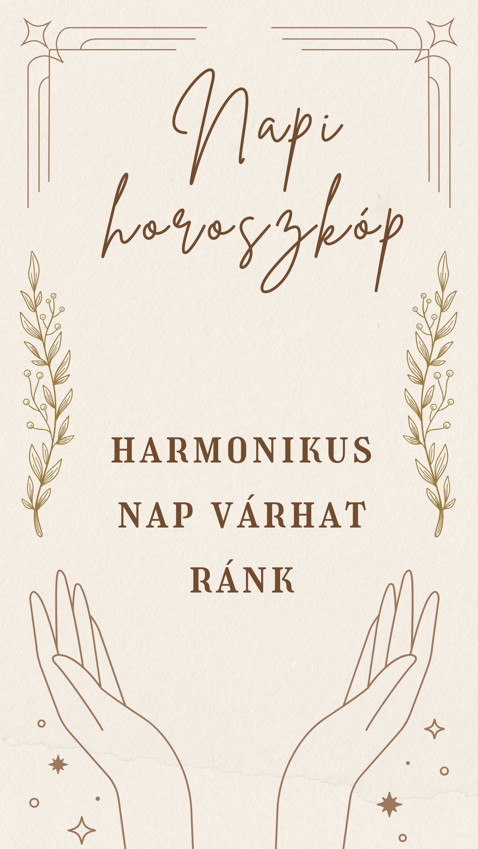 Napi horoszkóp: ezt ígérik mára a csillagok