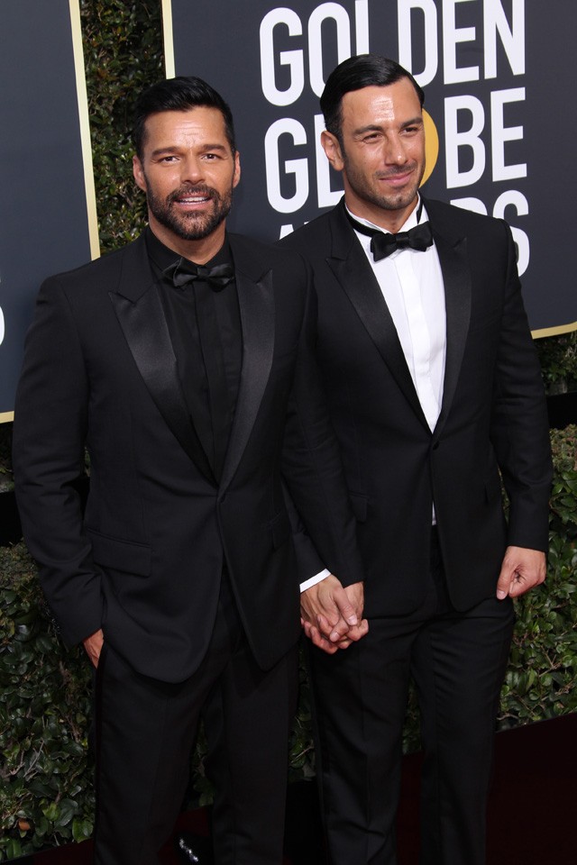 Ricky Martin Jwan Yosef Golden Globe