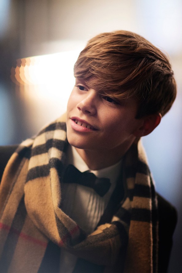 Romeo Beckham a legcukibb kampányhős