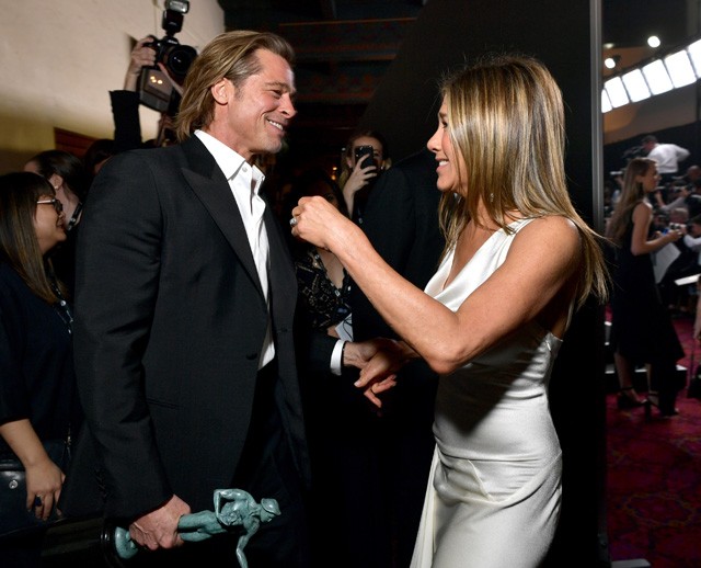Kapaszkodj meg: Brad Pitt és Jennifer Aniston közös szereplést vállaltak
