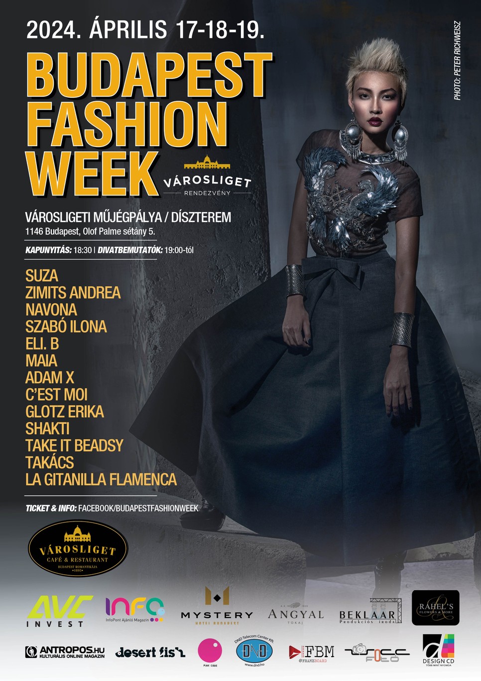 A Budapest Fashion Week 2024 programja