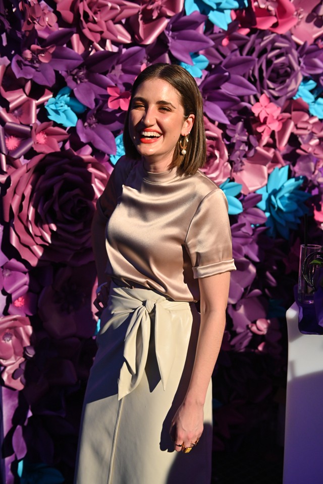 Lábas Viki, a Margaret Island énekesnője szintén jelölt volt, Nanushkában érkezett a gálára.