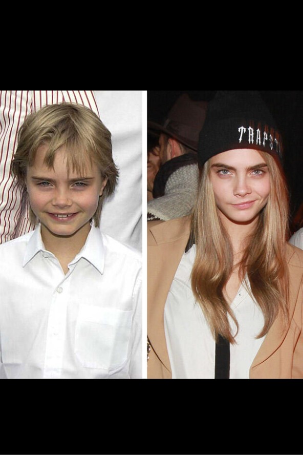 Már kiskorában is rosszul állt a szeme a kis csintalannak.