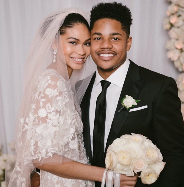Chanel Iman és Sterling Shepard