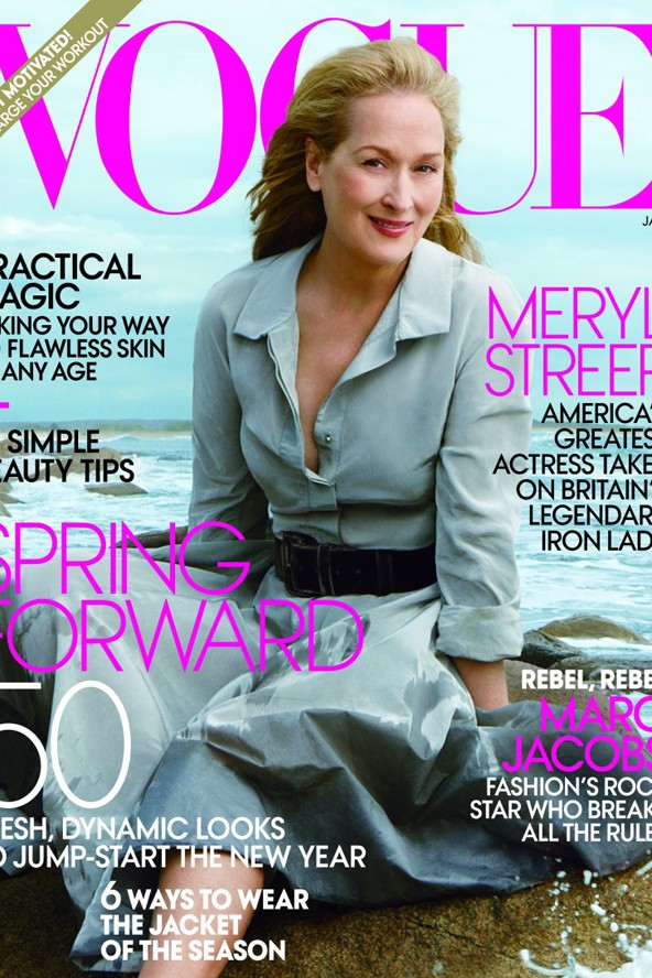 Meryl Streep eddig a hónapig a Vogue címlaplányainak korelnöke volt