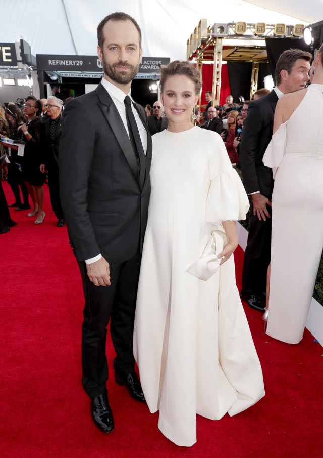 Natalie Portman és férje a SAG 2017 gálán