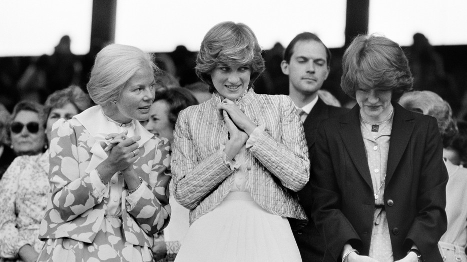 Katalin kenti hercegné Diana hercegné társaságában 1981-ben