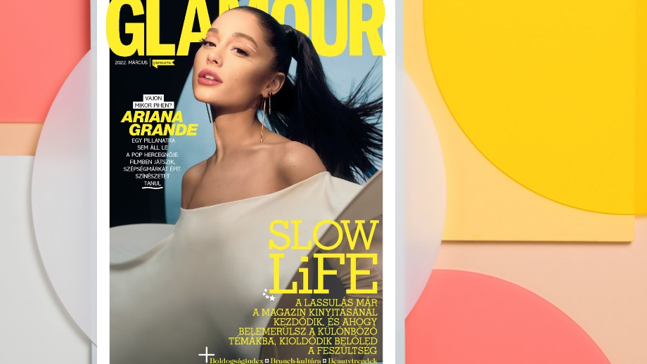 Ariana Grande a Glamour márciusi címlapján! Testpozitív aktivizmus és slow life - ezzel várjuk a tavaszt