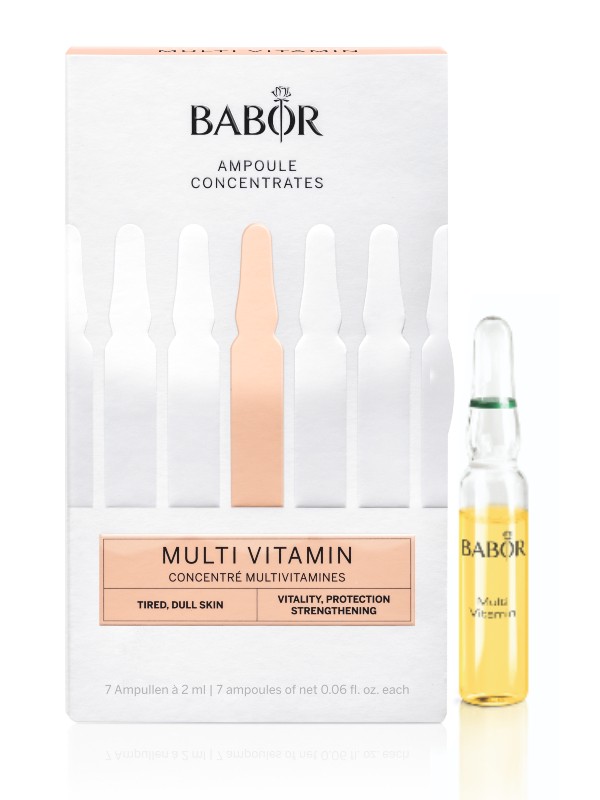 Multi Vitamin ragyogásfokozó ampullák BABOR 9650 Ft/7x2 ml - Itt keresd: hu.babor.com