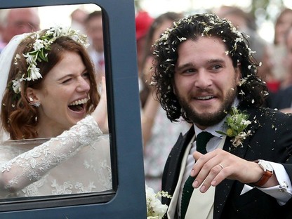 A Trónok harca stábja így ünnepelte Havas Jon esküvőjét