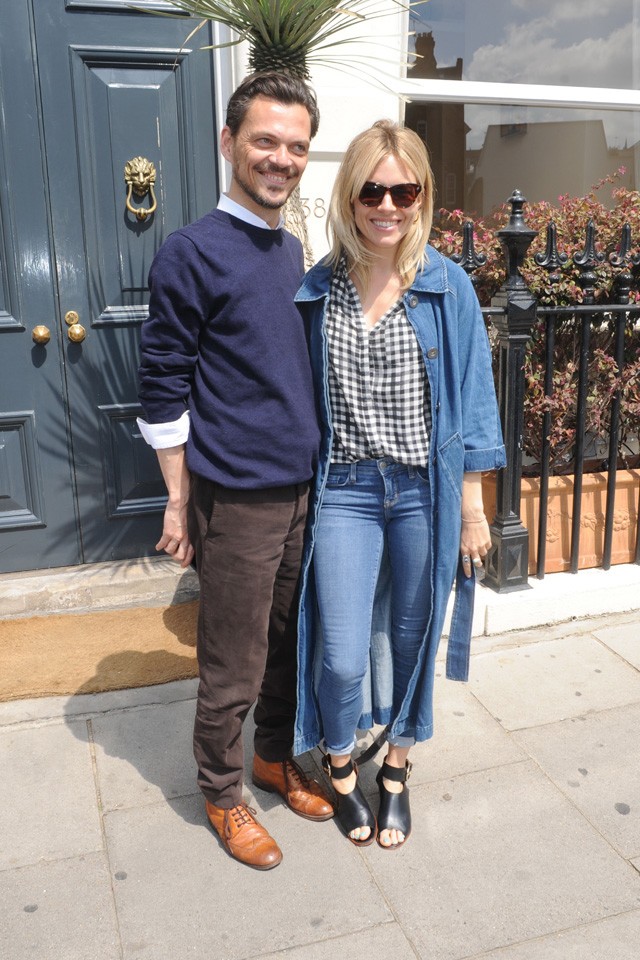 sienna miller, matthew williamson