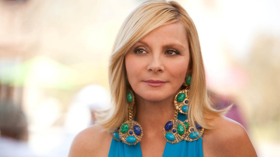 Kim Cattrall fekete hajjal is gyönyörű volt