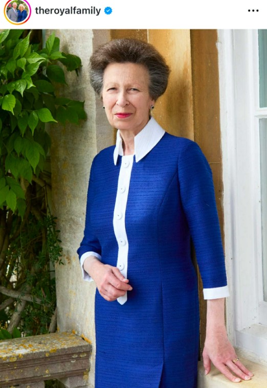 Anna hercegnő születésnapi portréja egyszerűen fenséges, akárcsak ő maga