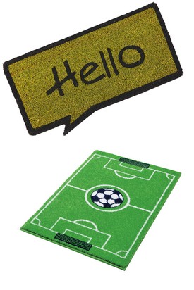 Lábtörlő DIEGO - Focipályás szőnyeg DIEGO  mindkettő 2999 Ft helyett 2399 Ft